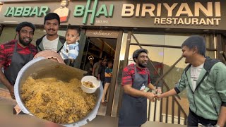 Jabbar bhai Biryani restaurant in Dubai  meeting jabbar bhai jabbar bhai biryani [upl. by Colier]