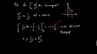 Integraler del 10  jämförelse av generaliserade integraler [upl. by Phelips]