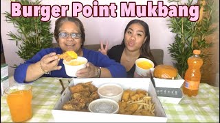 BURGER POINT MUKBANG  Polytube [upl. by Tem]