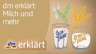 dm erklärt Milch und ihre Alternativen [upl. by Elagibba326]