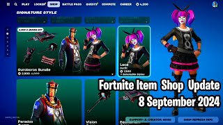 🔥 Fortnite Item Shop Update September 8 2024 Echo Vision Lace and More 💎 [upl. by Bernie50]