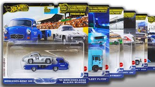 Showcase  Hot Wheels Team Transport Mixes Car Culture 2 Packs Entertainment Themed Set [upl. by Alcinia350]