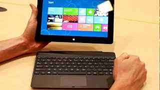 ASUS Windows RT Tablet 600  Worlds first Windows RT consumer device [upl. by Ahseyk]