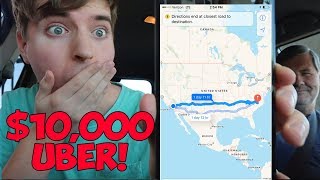 2256 Miles In One Uber Ride World Record [upl. by Arnoldo]