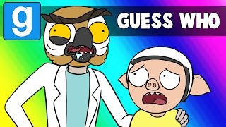 Gmod Guess Who Funny Moments  Rick and Morty Edition Garrys Mod [upl. by Ecerahc264]