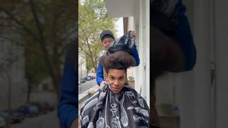 💈”AFRO HIGH TAPER”💈 15 Year Old Barber [upl. by Lah592]