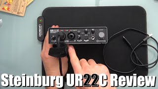 Steinburg UR22C Audio Interface Review [upl. by Hsirrap905]