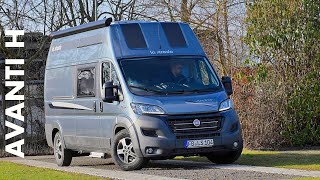 Fourgon LA STRADA quotAvanti Hquot 2018 sur Fiat Ducato L3H3 599 x 289 m  un as du rangement [upl. by Bonilla]