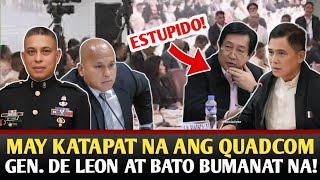 SA WAKAS MAY KATAPAT NA ANG QUADCOM TINAWAG NA ESTUPIDO SI ACOP AT PADUANO [upl. by Alyda]