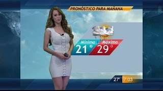 Meteorologists Overseas Wear Short Dresses Shorts for Weather Forecast [upl. by Eimat]