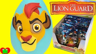 Disney Lion Guard Kion Play Doh Surprise Egg and Blind Bags [upl. by Attezi847]