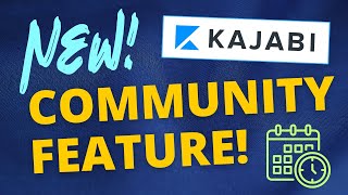 KAJABI Community Brand New Feature [upl. by Annael60]