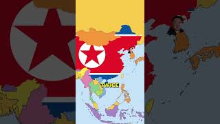 Kim Jong Un is a POOR Traveller geography maps northkorea [upl. by Wistrup33]