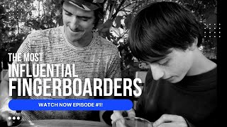 The Most Influential Fingerboarders Series Martin Ehrenberger aka Mr Blackriver Ramps [upl. by Yblocaj]