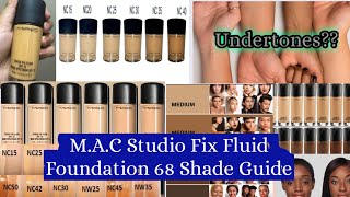 How to choose the perfect shade online for MAC Studio Fix Fluid FoundationMust Watch 😯😯 [upl. by Haym265]