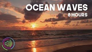 Ocean Waves with Seagulls Nature Beach Sounds for Sleep and Study  8 Hours [upl. by Anieral]