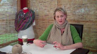 Learn to Knit an Aran Shawl  Part 1 [upl. by Acinnor]