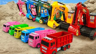 Mega RC Construction Site Action RC Excavator Dump Trucks Wheel Loader Dozer Tractors RC Vehicles [upl. by Affra]