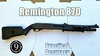 Remington 870  Close Range Practical Accuracy [upl. by Hultin82]