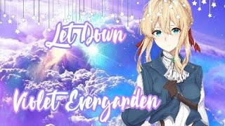 ☄️•Let Down •☄️•París Jackson•☄️💜 Violet Evergarden 💜 [upl. by Wessling]