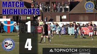 Westfields 1 Worcester City 4 [upl. by Tshombe]