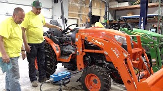 Kubota LX3310 vs Deere 2038R Hydraulic Flow Test NOT Expected Results [upl. by Cruz]