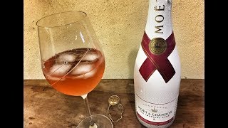 Pink Champagne on Ice… the Perfect Summer Drink Moët Chandon Ice Imperial Rosé [upl. by Atilem]