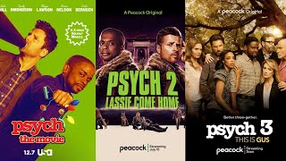 Trilogy Trailer Psych Movie Psych 2 Lassie Come Home amp Psych 3 This is Gus  Yo You Seen This [upl. by Lotty]