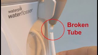 Fast Easy Fix Broken Waterpik Hose Tube [upl. by Faustus]