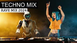 TECHNO RAVE MIX  Bigroom Techno amp Electro Festival Music 2024 [upl. by Freddy]