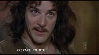 Hello my name is Inigo Montoya — quotThe Princess Bridequot 1987 [upl. by Nomla395]