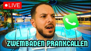 🔴 LIVE ZWEMBADEN PRANKCALLEN GRATIS PRANKCALL INSTUREN [upl. by Dranyar]