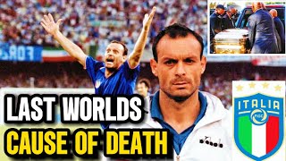 Toto Schillaci dies aged 59 as tributes pour in for Italian World Cup legend [upl. by Elletnuahc]