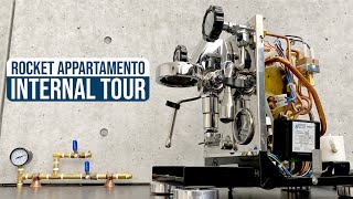 Rocket Espresso Appartamento Internal Tour and Component Identification [upl. by Ahtnama612]