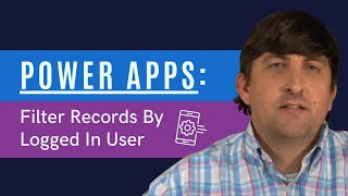 📱 Power Apps Filter Records By Logged In User Tutorial [upl. by Mchail548]