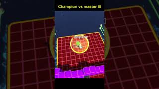 Champion vs master III 1v1 battle [upl. by Senhauser]