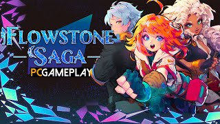 Flowstone Saga Gameplay PC [upl. by Kcirb]