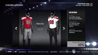 How to create your own team in Madden [upl. by Ulick388]