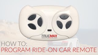 How To Program Remote Control for Rideon Car [upl. by Mildred540]