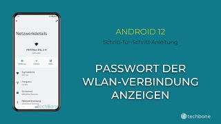 Passwort der WLANVerbindung anzeigen Android 12 [upl. by Namara]