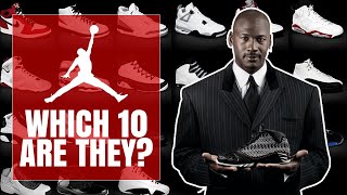 Top 10 Most Valuable Michael Jordan Sneakers INSANE [upl. by Anaujal743]