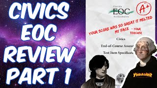 Everything you slept through in Quarter 1 Civics EOC Review [upl. by Pate]