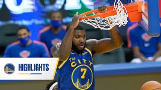 Eric Paschalls Best Dunks On Way to 1000 Career Points  Golden State Warriors [upl. by Rimahs7]