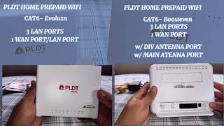 PLDT HOME PREPAID WIFI EVOLUZN VS BOOSTEVEN [upl. by Hale]