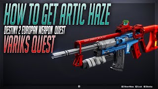 How to Get Artic Haze Europa Auto Rifle  Destiny 2 Beyond Light [upl. by Der]