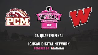 2024 IGHSAU State Softball 3A Quarterfinal Williamsburg vs PCM [upl. by Revlys]