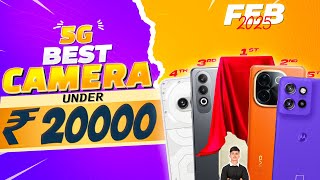 Best 5G Camera Phones Under 20000  February 2025  AllRounder Phones Under 20K [upl. by Slerahc]