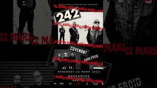 FRONT 242  22 MARS 2023  WAREHOUSE NANTES [upl. by Kristopher]