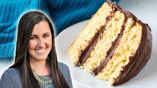 How to Make The Most Amazing Vanilla Cake  The Stay At Home Chef [upl. by Natalee]