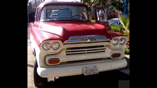 1959 Chevy Apache Fleetside 4x4 for sale [upl. by Ermine618]